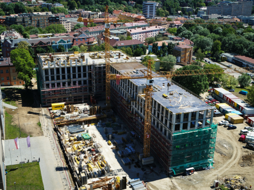 UJEP - Novostavba budovy CPTO 