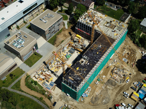 UJEP - Novostavba budovy CPTO 